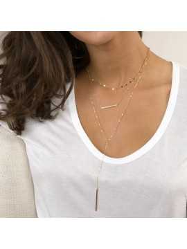 Vertical Bar Necklace