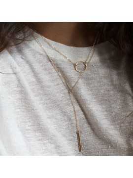 Vertical Bar Necklace