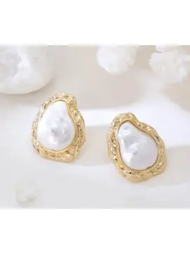 Melted Pearl Earrings